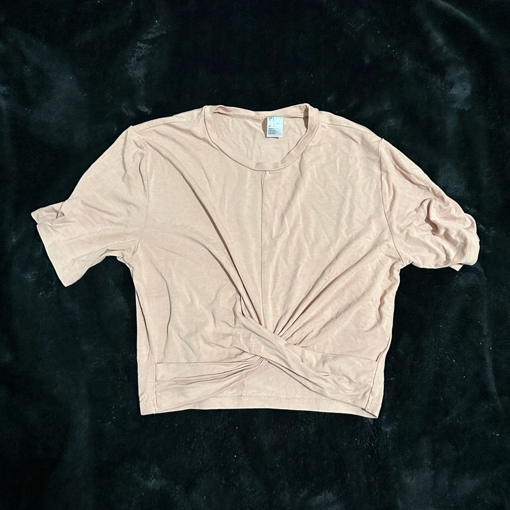 twisted knot crop top